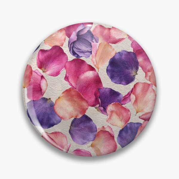 Item preview, Scattered Rose Petals Pink Purple Watercolor Floral designed and sold by Anastasiia Yurevych.