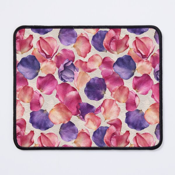 Item preview, Scattered Rose Petals Pink Purple Watercolor Floral designed and sold by Anastasiia Yurevych.