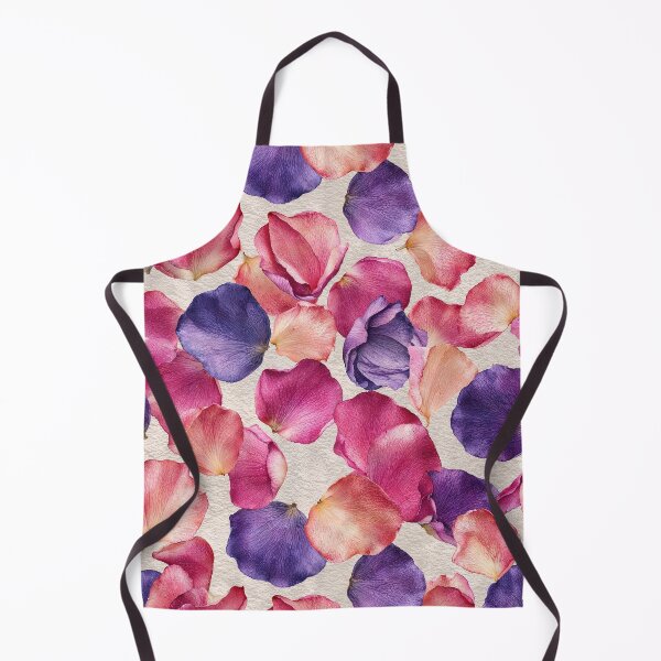 Item preview, Scattered Rose Petals Pink Purple Watercolor Floral designed and sold by Anastasiia Yurevych.