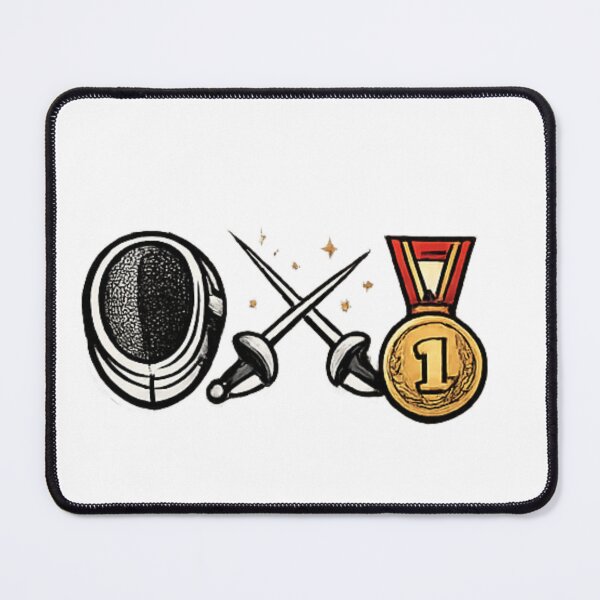 Item preview, Fencing Winner Icons designed and sold by ChillCharmStudio.