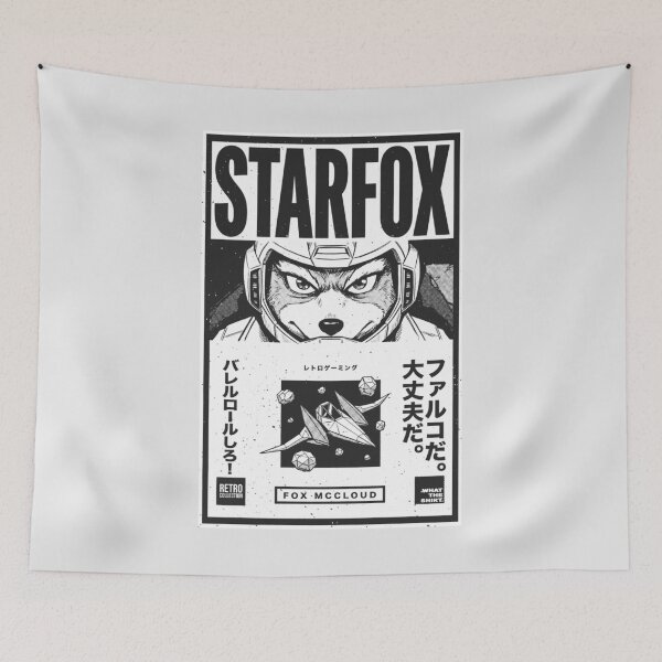 Item preview, Star Fox – Retro Manga Style designed and sold by WHAT THE SHIRT.