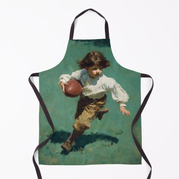 Item preview, Boy Running with Football designed and sold by lautir.
