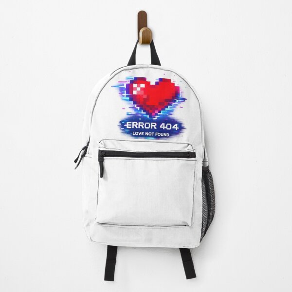 Item preview, Error 404: Love Not Found – Pixel Heart Glitch Design designed and sold by B-M-Store.