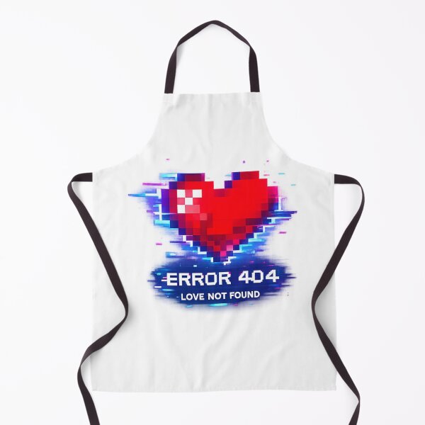Item preview, Error 404: Love Not Found – Pixel Heart Glitch Design designed and sold by B-M-Store.