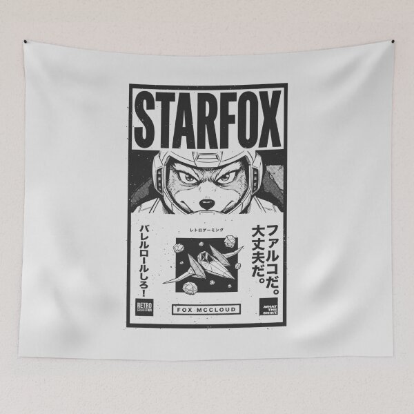 Item preview, Star Fox – Retro Manga Style Transparent Version designed and sold by WHAT THE SHIRT.