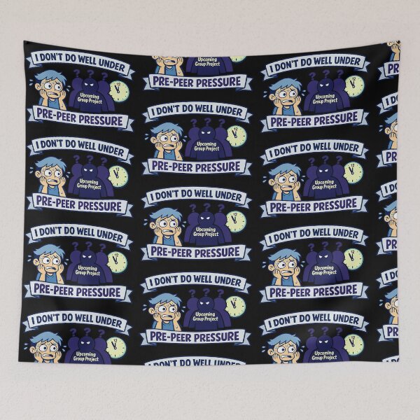 Item preview, Funny Pre-Peer Pressure Group Project Anxiety Design designed and sold by TeeTimeTreasure.