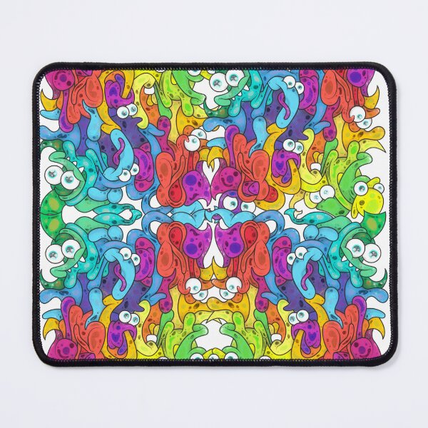Item preview, Creature #61b - Symmetrical mix of sea jelly creatures designed and sold by liquid-print.