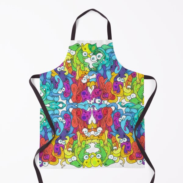 Item preview, Creature #61b - Symmetrical mix of sea jelly creatures designed and sold by liquid-print.