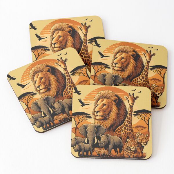 Item preview, Safari African wildlife animals designed and sold by M--Y.
