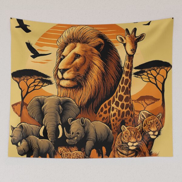 Item preview, Safari African wildlife animals designed and sold by M--Y.