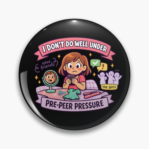 Item preview, Funny Pre-Peer Pressure Social Anxiety & Group Project Design designed and sold by TeeTimeTreasure.
