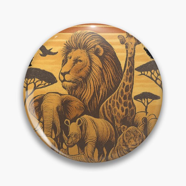 Item preview, African wildlife animals designed and sold by M--Y.