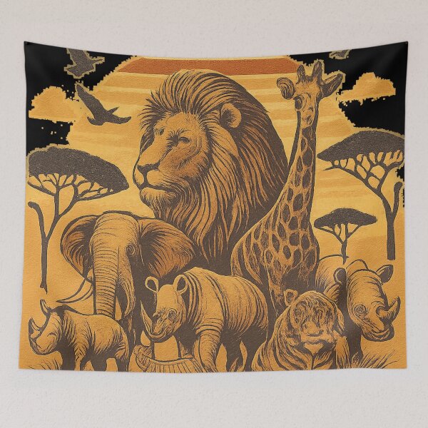 Item preview, African wildlife animals designed and sold by M--Y.