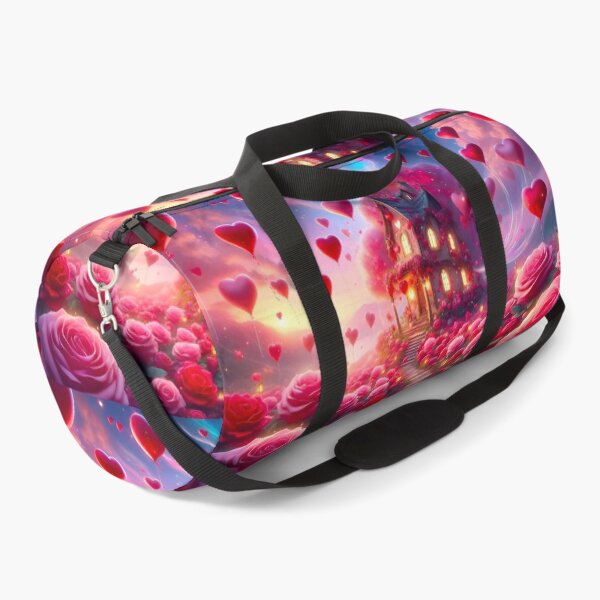 Item preview, Enchanted Valentine House in The Rose field no.1 designed and sold by DreamagineArtDesign.