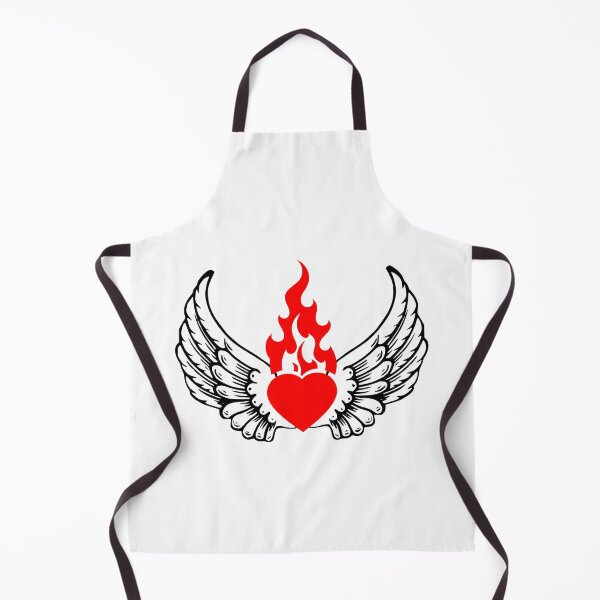 Item preview, Eternal Passion: Heart on Fire and Angel Wings  designed and sold by NordicDesigns20.