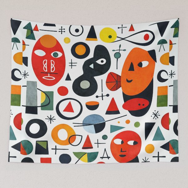Item preview, Symbol Party - Primitive Future Icons - Dream Alphabet designed and sold by Jani-art-world.