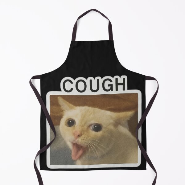 Item preview, Funny Cat Coughing Like a Kid Meme Sticker – Viral Animal Reaction Pattern designed and sold by Youpiworld.