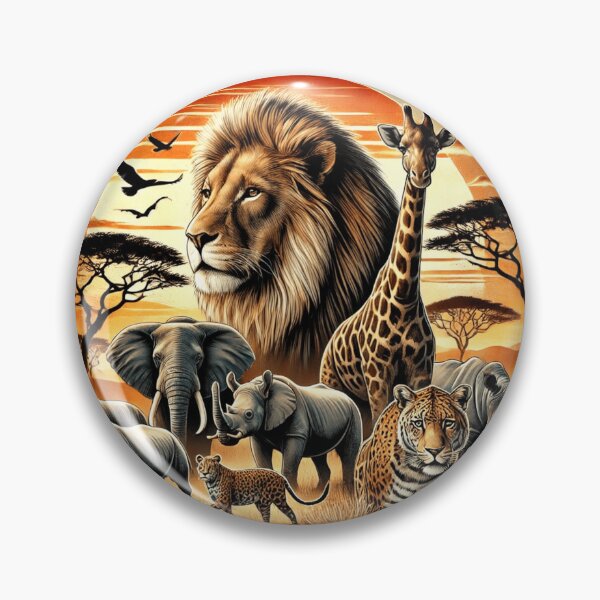 Item preview, African wildlife animals designed and sold by M--Y.