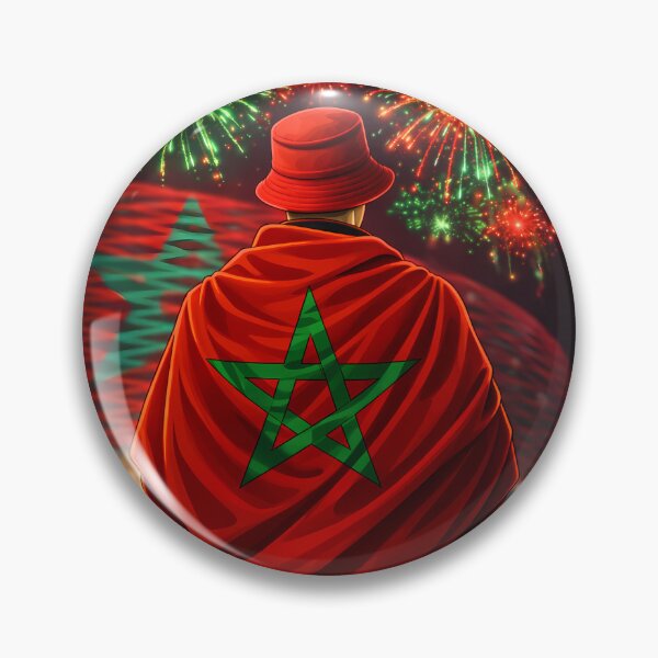 Item preview, Morocco Pride and Loyalty designed and sold by canvasriddle.