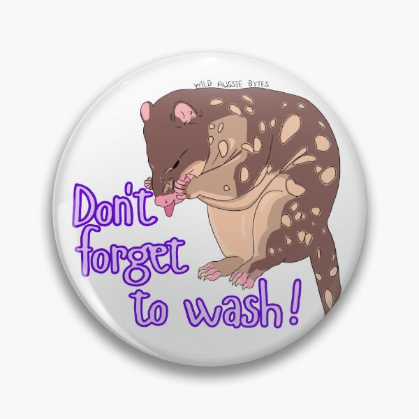 Item preview, Washing Quoll designed and sold by WildAussieBytes.