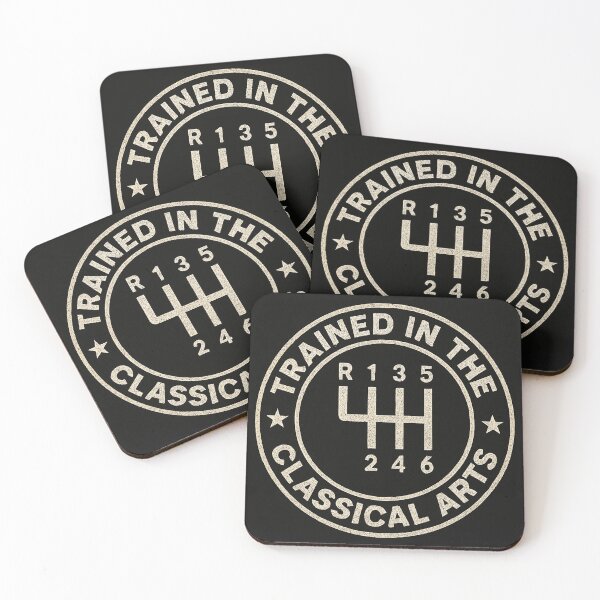 Item preview, Trained in the Classical Arts – Manual Transmission Gear Shift Design designed and sold by Youpiworld.