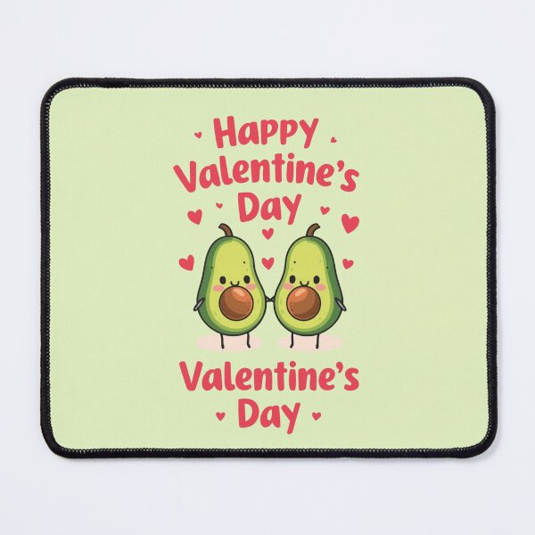 Item preview, Cute Avocado Couple Valentine’s Day Art designed and sold by MyWittyThings.