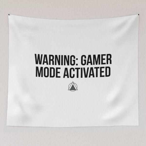 Item preview, Warning Gamer Mode Activated designed and sold by kzwtfxuem59.