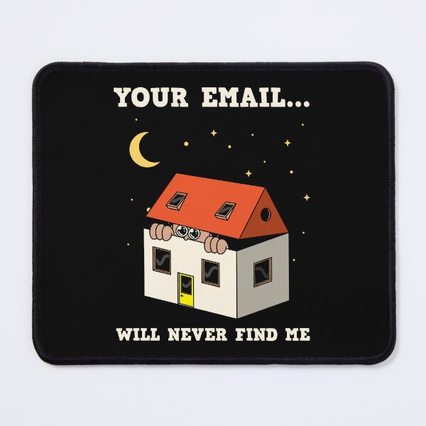 Item preview, Work life and emails - funny work email avoidance joke designed and sold by messy-nessie.