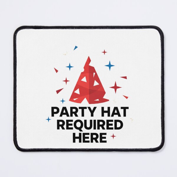 Item preview, Party Hat Required Fun Celebration Design designed and sold by Merchifyme2000.