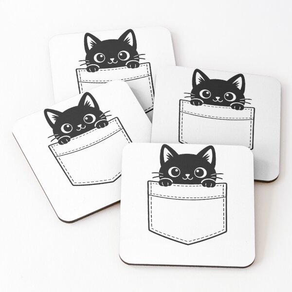 Item preview, Kitten Pocket designed and sold by DomGDesign.