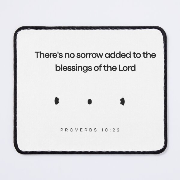 Item preview, Proverbs 10:22 designed and sold by Undonemadenew.