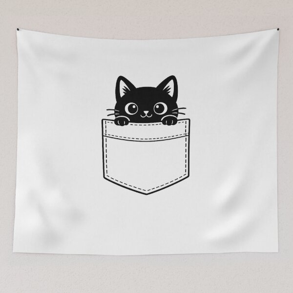 Item preview, Kitten Pocket designed and sold by DomGDesign.