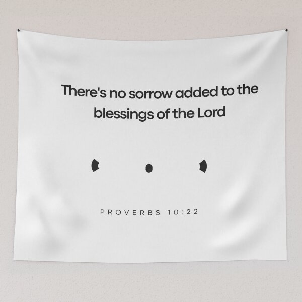Item preview, Proverbs 10:22 designed and sold by Undonemadenew.