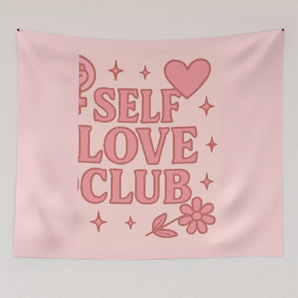 Item preview, Self Love Club Feminist Rose - Female Empowerment, Self-Love, Girl Power, Wellness, Mental Health designed and sold by Lyvion design.