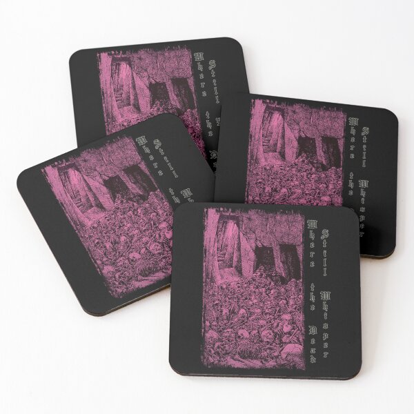 Item preview, Where The Dead Still Whisper (pink version) designed and sold by Dungeon-Shop.
