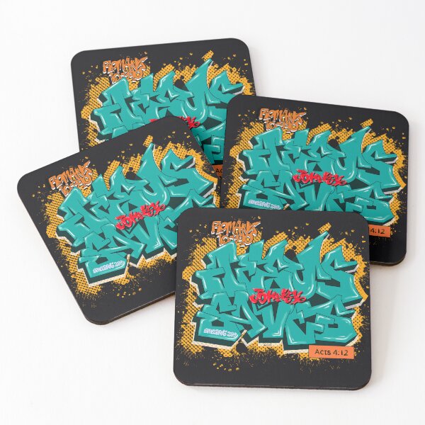 Item preview, Jesus saves graffiti designed and sold by delyo.
