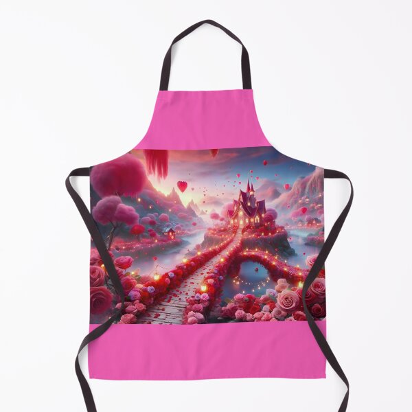 Item preview, Enchanted Rose Bridge Valentine House no.1 designed and sold by DreamagineArtDesign.
