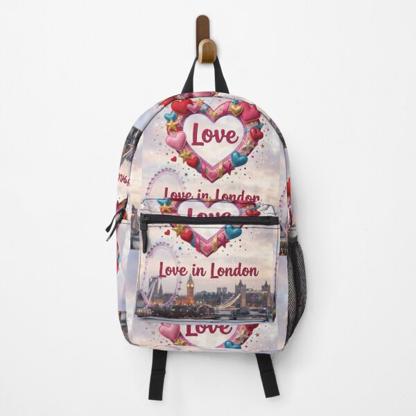 Item preview, Love In London Heart Wreath City Skyline designed and sold by DGtaLrtcom.