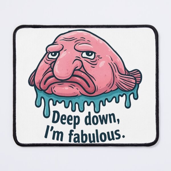 Item preview, Blobfish designed and sold by maximinano100k.