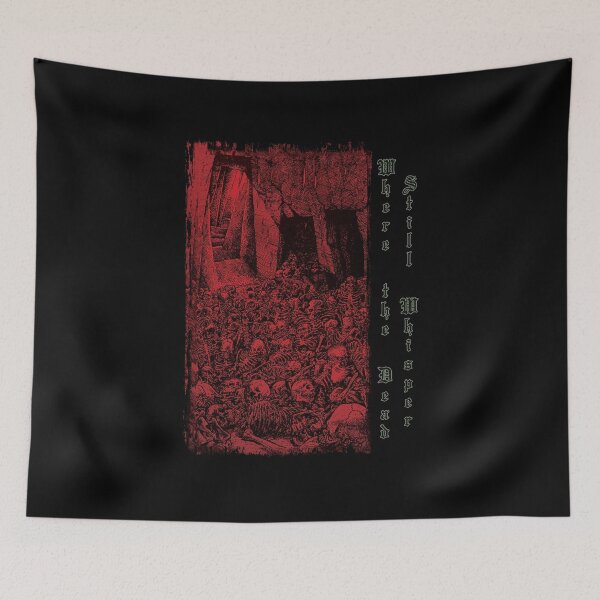Item preview, Where The Dead Still Whisper (red version) designed and sold by Dungeon-Shop.