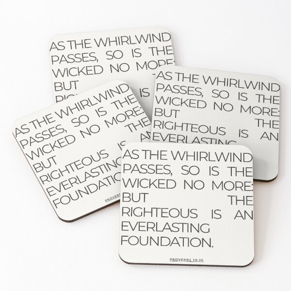 Item preview, Proverbs 10:25 designed and sold by Undonemadenew.