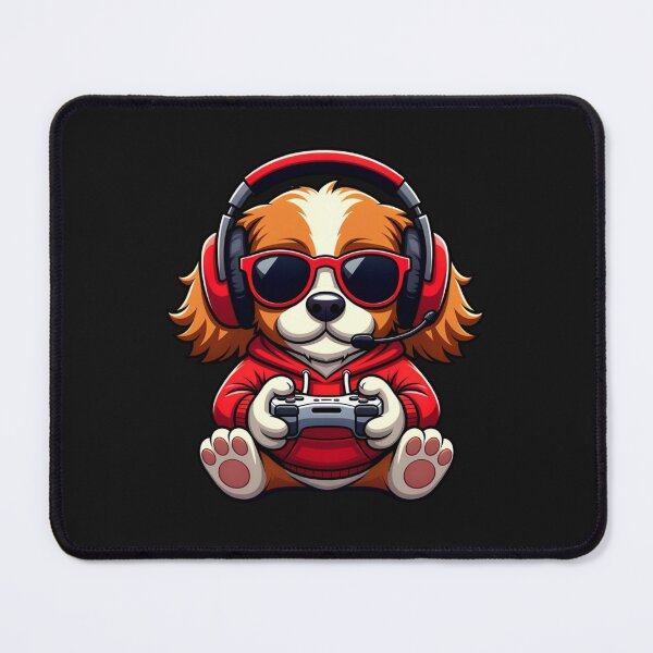 Item preview, Cavalier King Charles Spaniel Gamer Dog Gaming designed and sold by GrumpySableye.