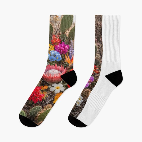 Item preview, World in Bloom: Global Flowers Rising from the Desert Thorns designed and sold by Fabrifrank.