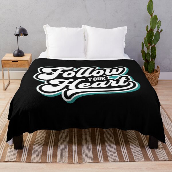 Item preview, Follow Your Heart Inspirational Quote T-shirt designed and sold by Luckyatif.