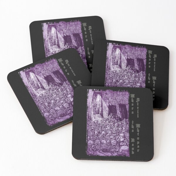 Item preview, Where The Dead Still Whisper (velvet ink) designed and sold by Dungeon-Shop.