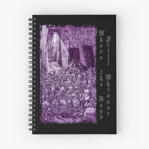 Item preview, Where The Dead Still Whisper (velvet ink) designed and sold by Dungeon-Shop.