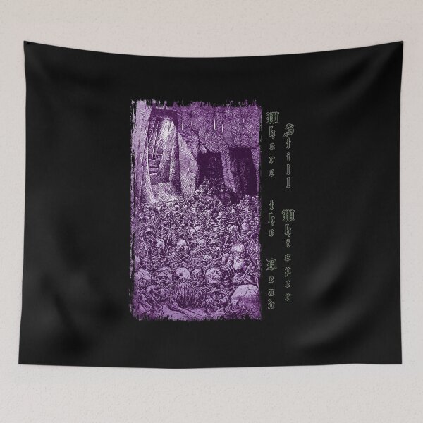 Item preview, Where The Dead Still Whisper (velvet ink) designed and sold by Dungeon-Shop.