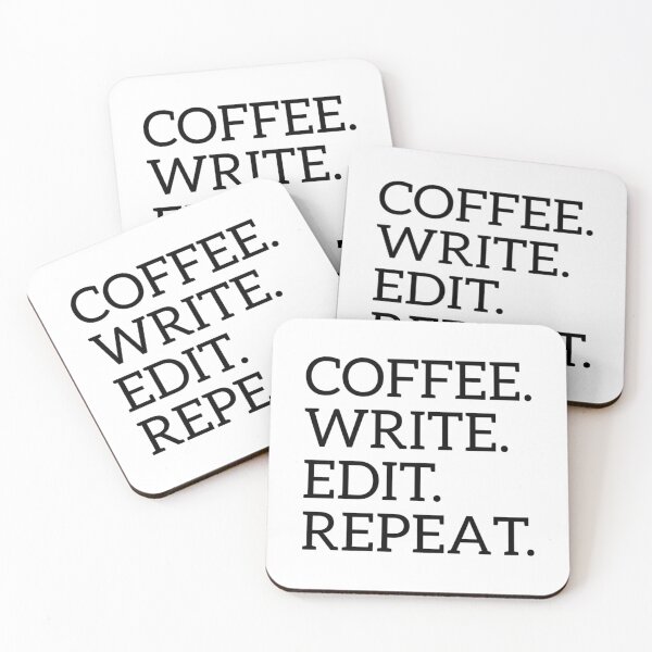 Item preview, Coffee Write Edit Repeat designed and sold by lrwhcvcxowh11.