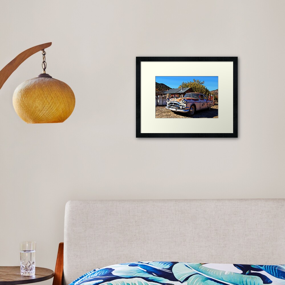 Vintage Packard Caribbean 1953 - Automobile Framed Art Print