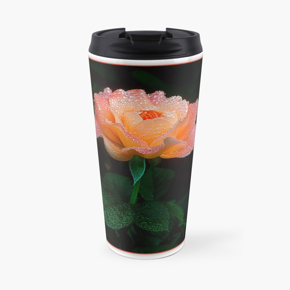 Candy Rose Travel Mug